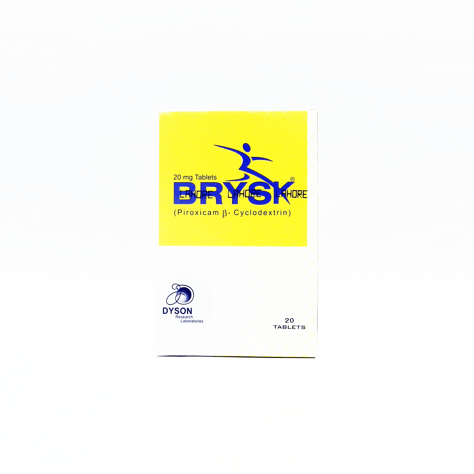 Brysk tablet 20 mg 20’s