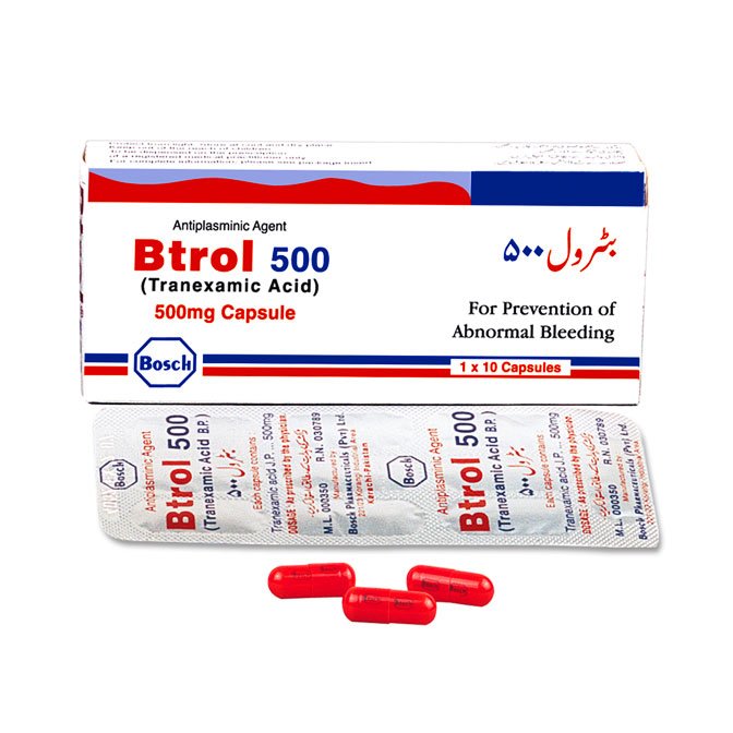 Btrol capsule 500 mg 10’s