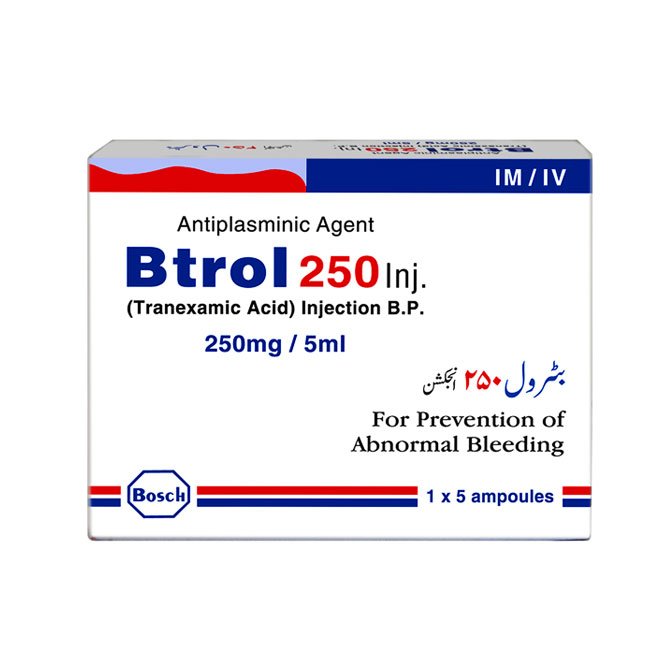 Btrol Injection 250 mg 1 Ampx5 mL