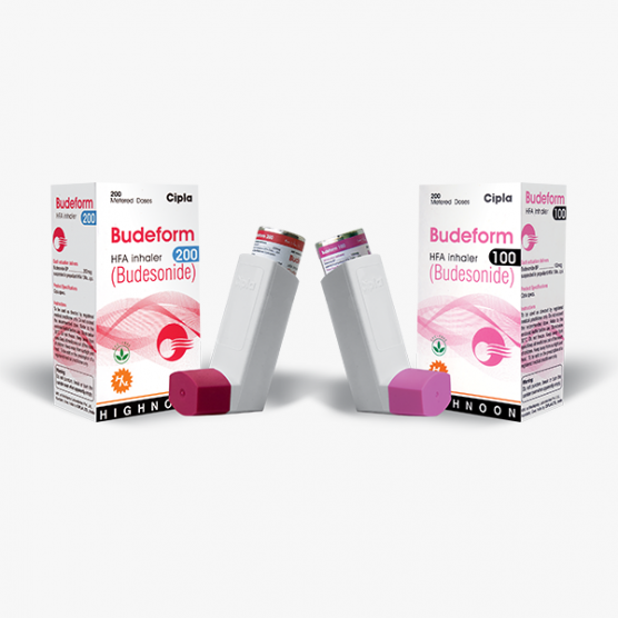 Budeform HFA Inhaler 200 mcg 1 Inhalerx200 Doses