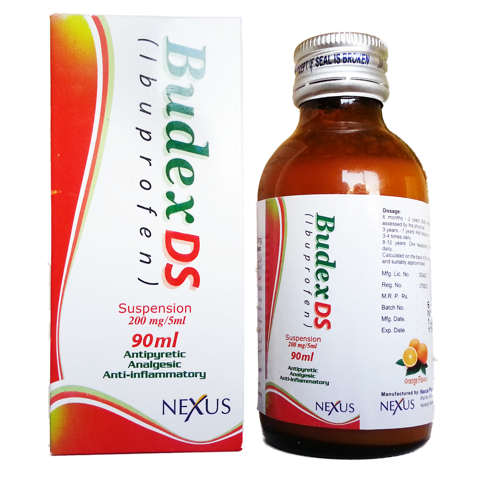 Budex DS suspension 200 mg 90 mL