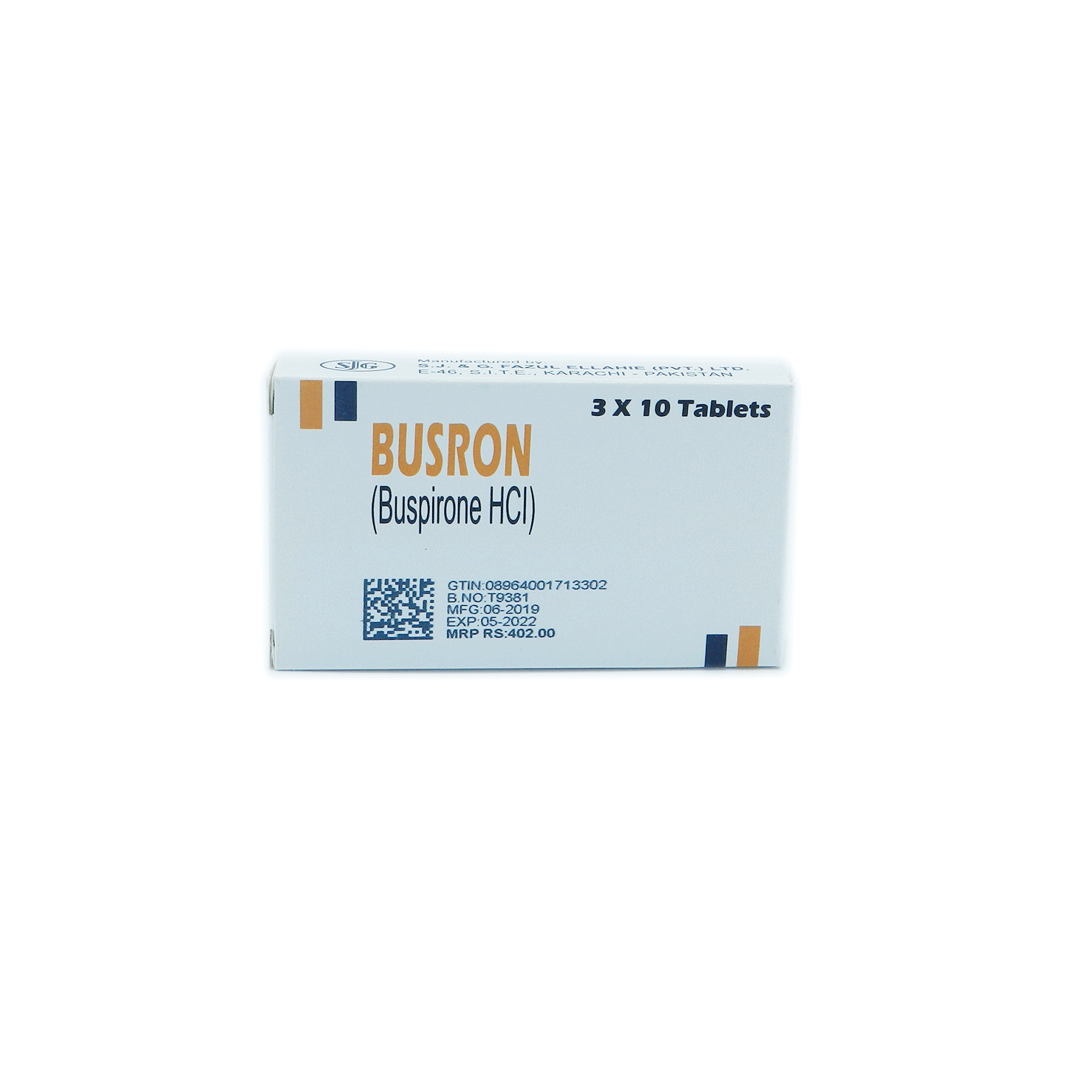 Busron tablet 5 mg 3×10’s