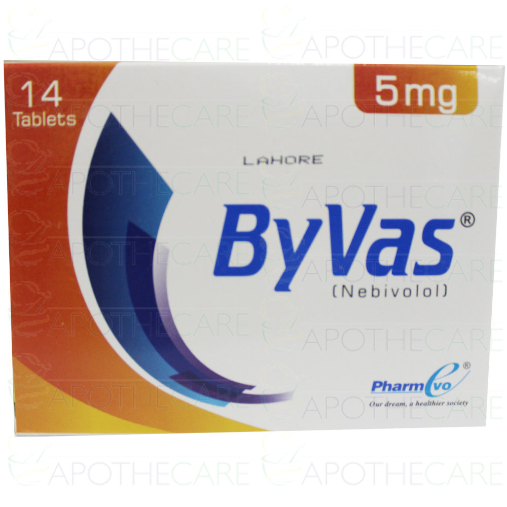 Byvas tablet 5 mg 14’s