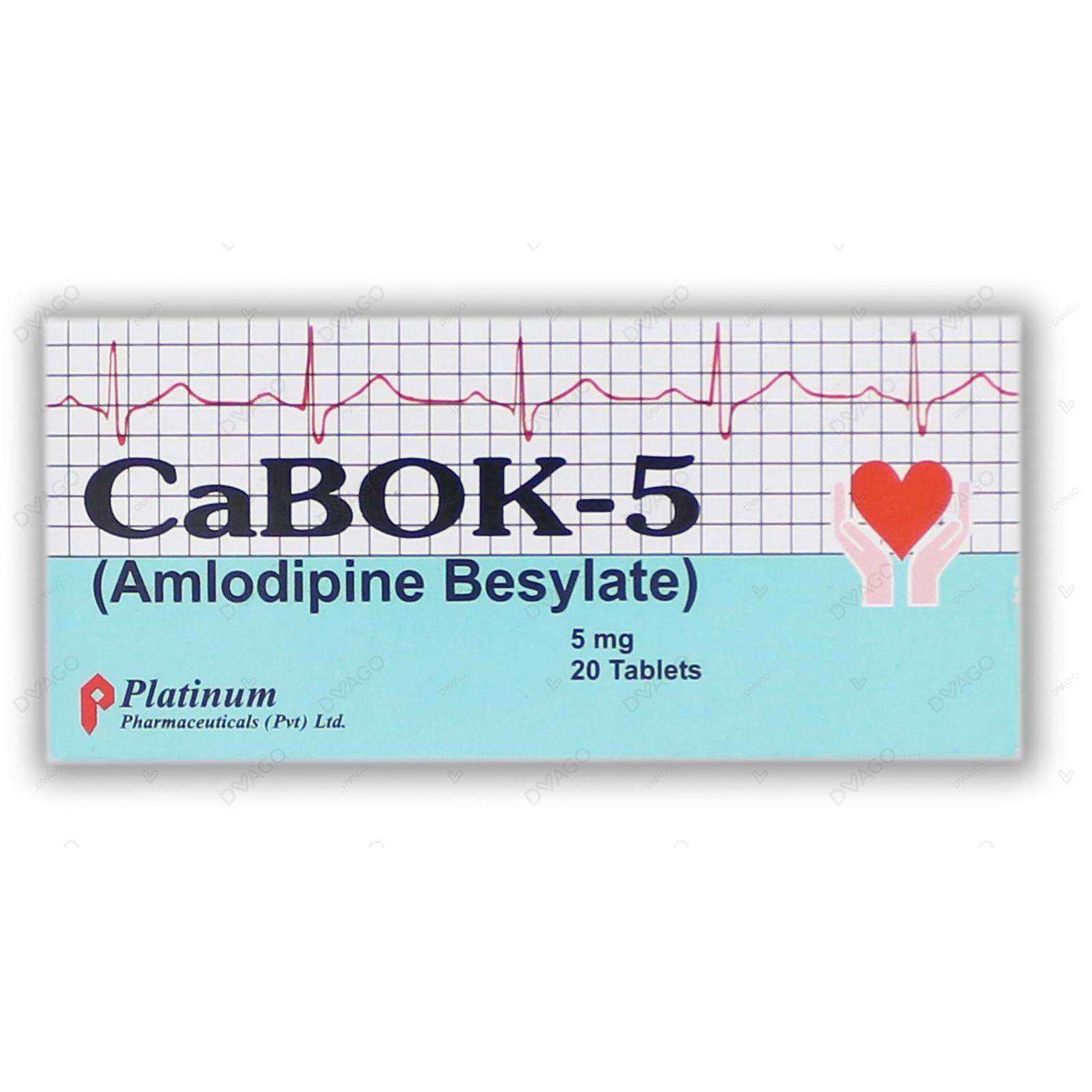 Cabok tablet 5 mg 2×10’s
