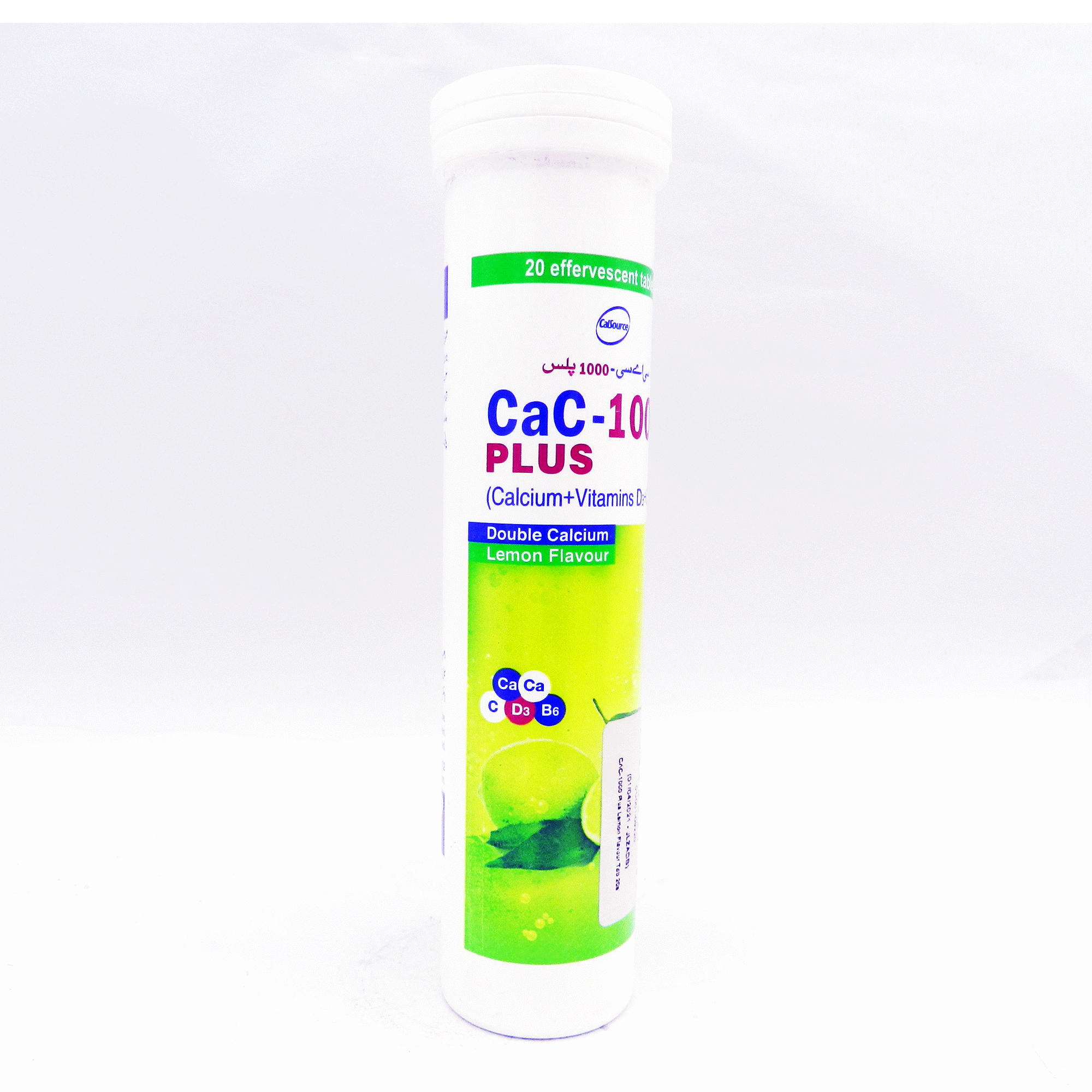 CAC-1000 Plus Lemon Flavour Tab 20s
