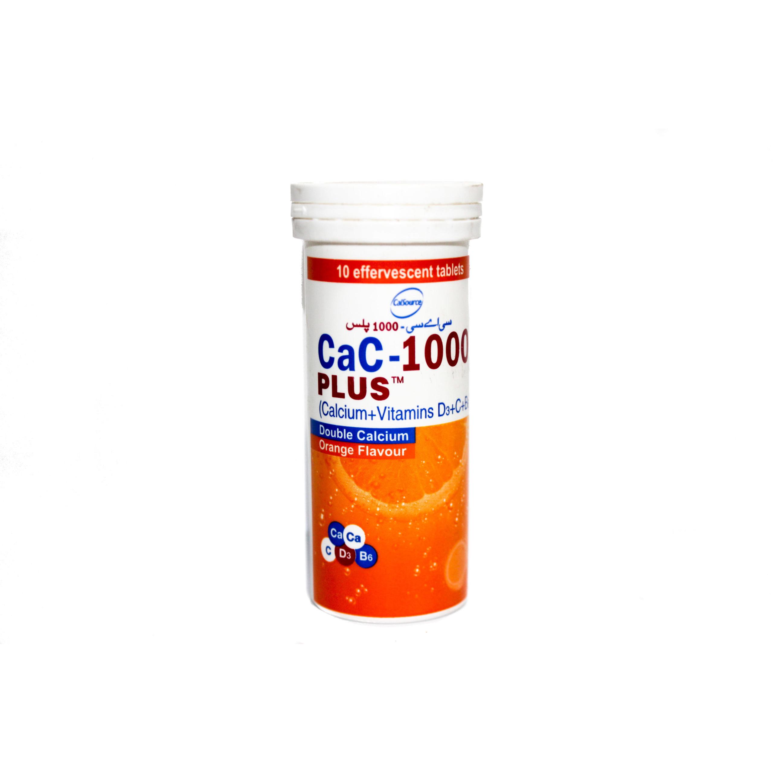 CAC-1000 Plus tablet Orange 10’s