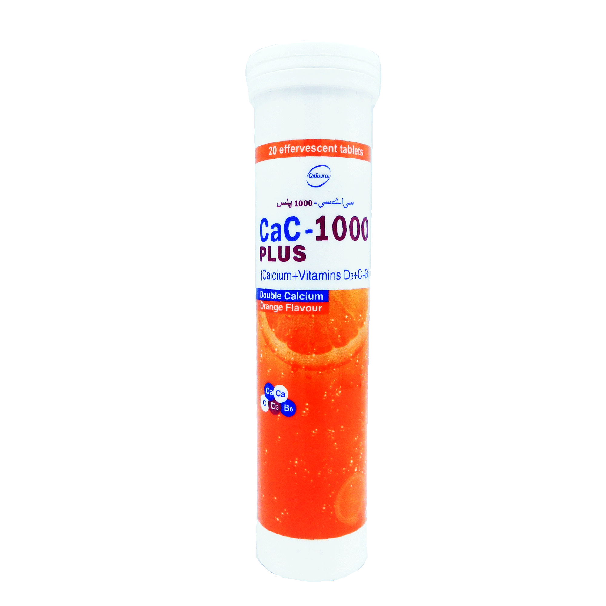 CAC-1000 Plus tablet Orange 20’s