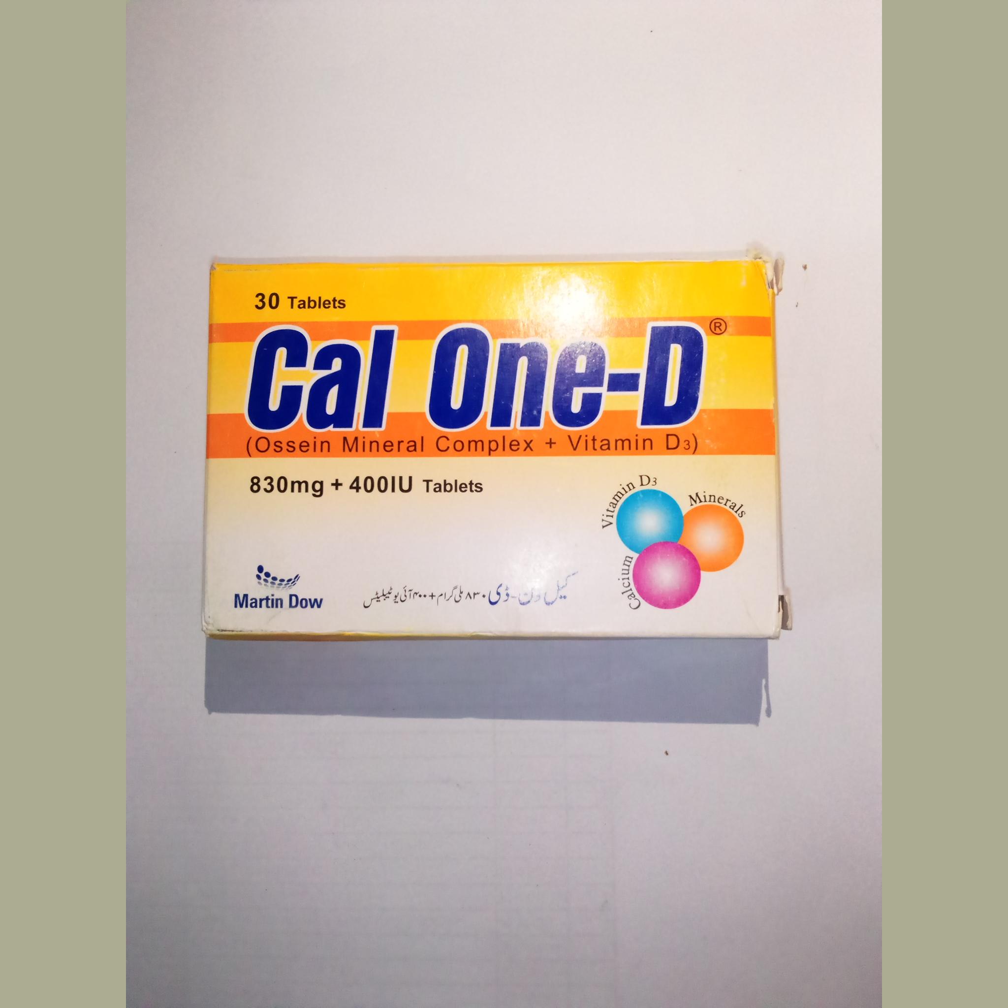 Cal-one D tablet 30’s