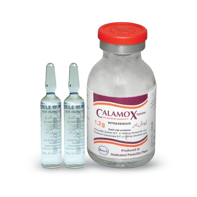 Calamox Inj 1.2gm 1Vial
