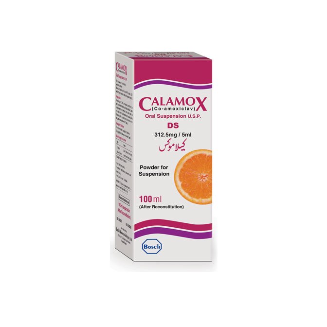 Calamox suspension 312.5 mg 100 mL