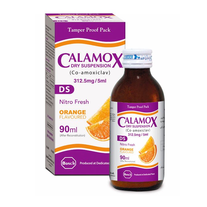 Calamox suspension 312.5 mg 90 mL