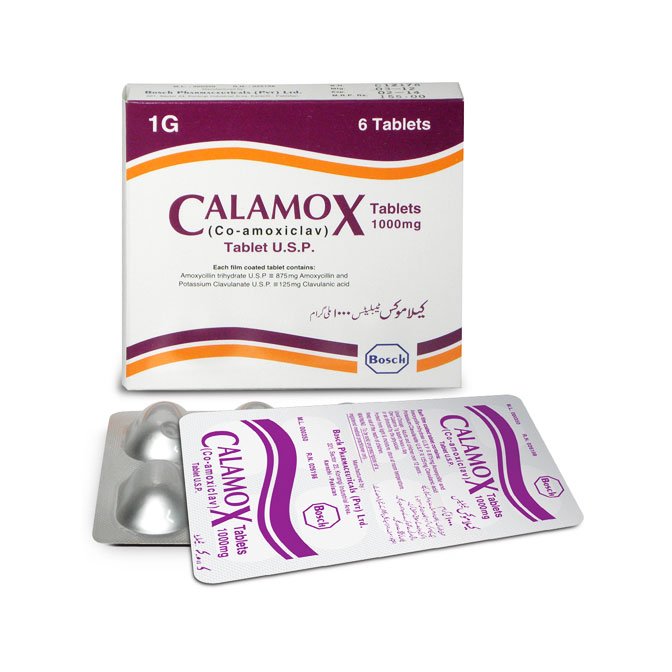 Calamox tablet 1 gm 6’s