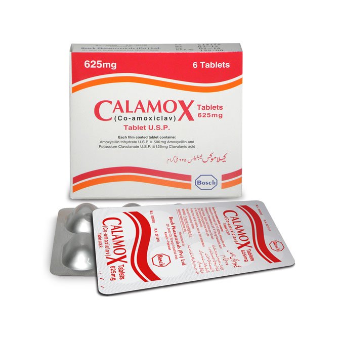 Calamox tablet 625 mg 6’s