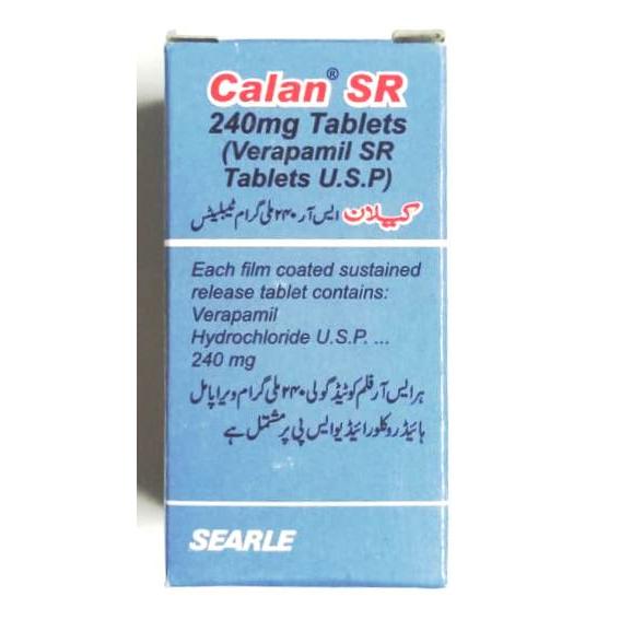 Calan tablet SR 240 mg 10’s
