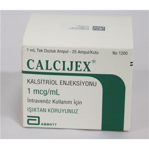 Calcijex Injection 1 µg 25 Ampx1 mL