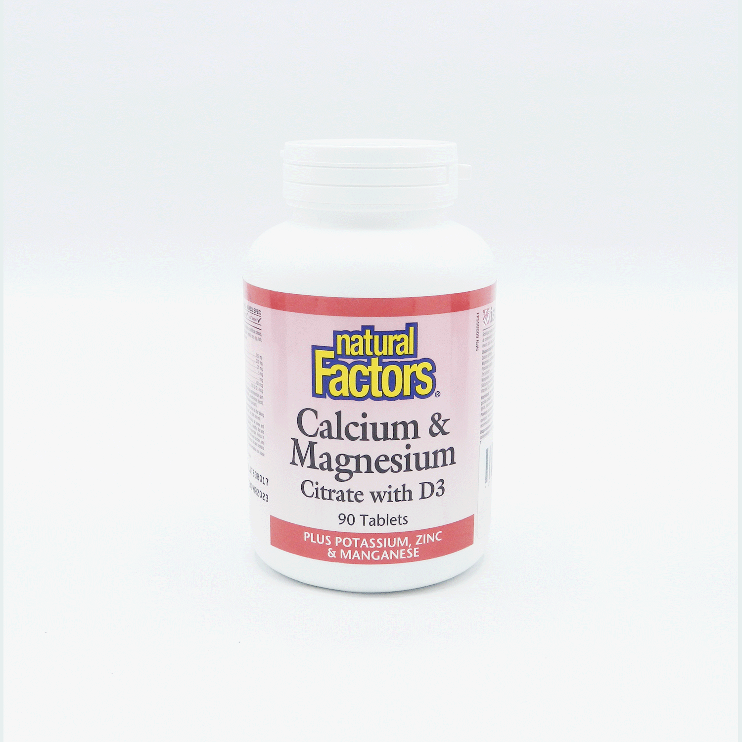 Calcium & Magnesium Citrate with Vit D Tab 90s
