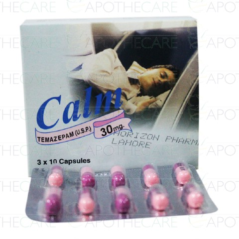 Calm capsule 30 mg 3×10’s