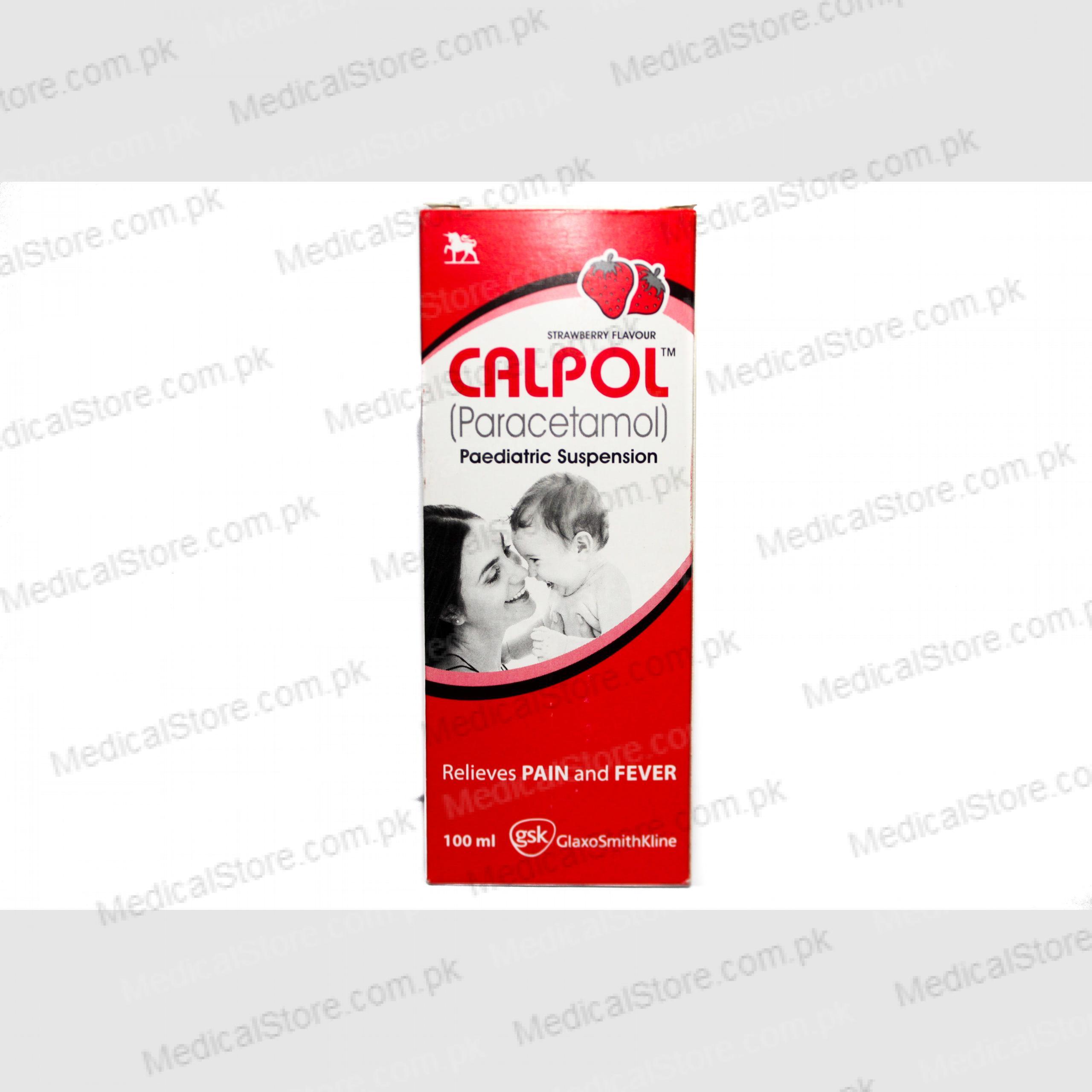 Calpol Paed Susp (syrup for Kids) 120mg/5ml 100ml