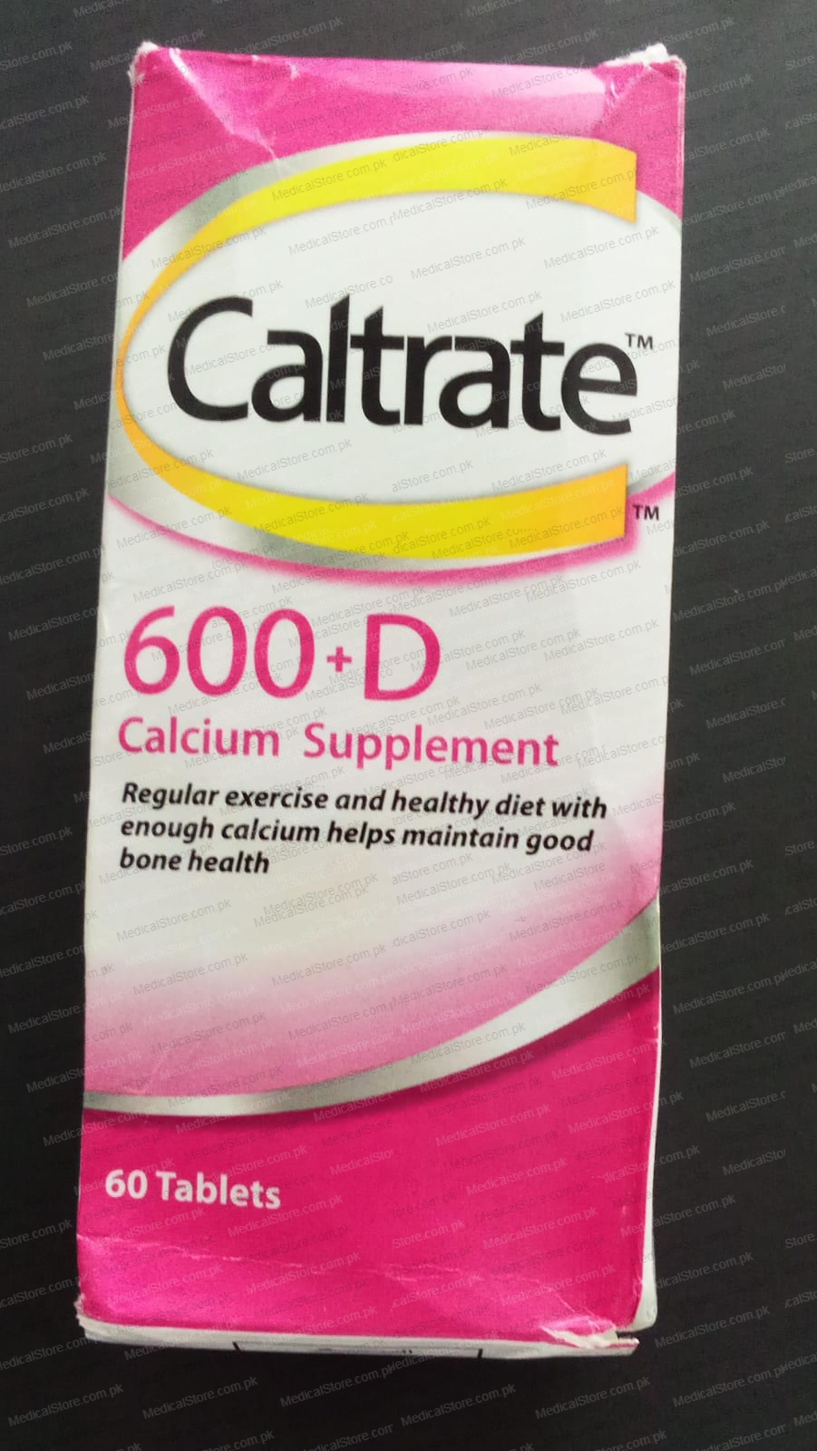 Caltrate 600+D3 (60 Count) Calcium and Vitamin D Supplement Tablet, 600 mg in Pakistan