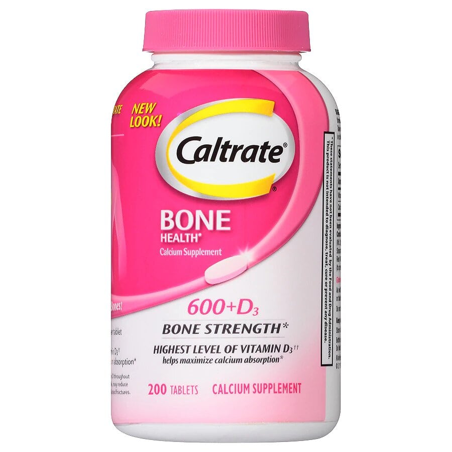 Caltrate600+D Calcium Supplement Tablets 200 tablets