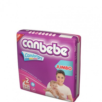 CANBEBE JUMBO PACK MINI 3-6KG (80PCS)