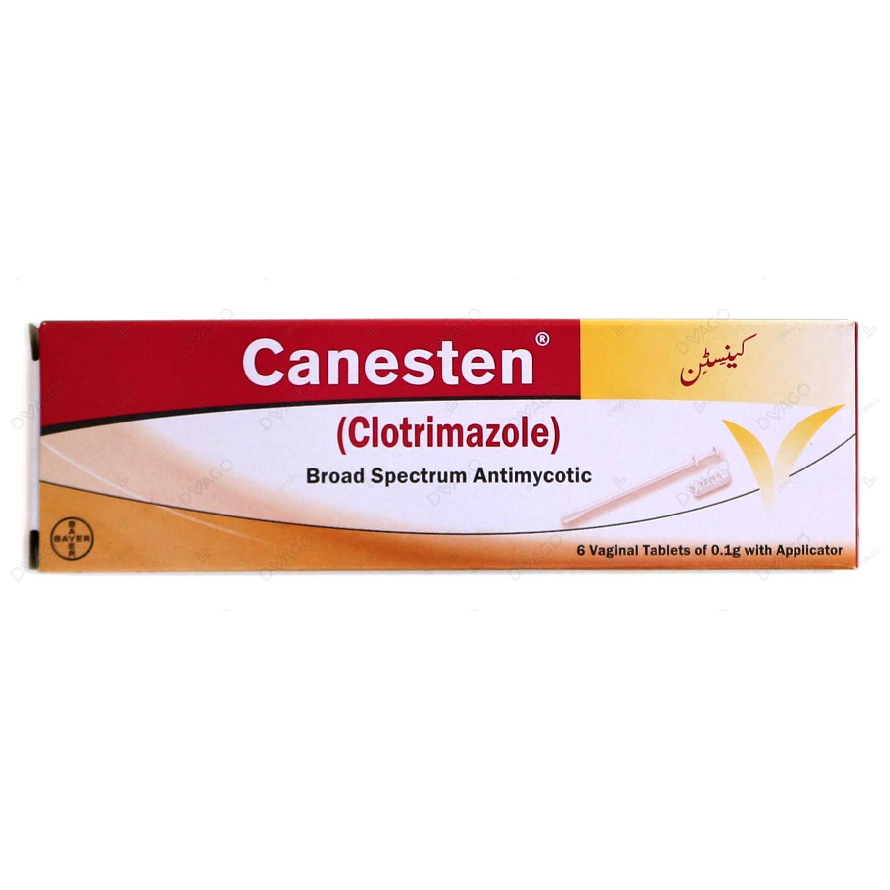 Canesten Vaginal Vag tablet 100 mg 6’s