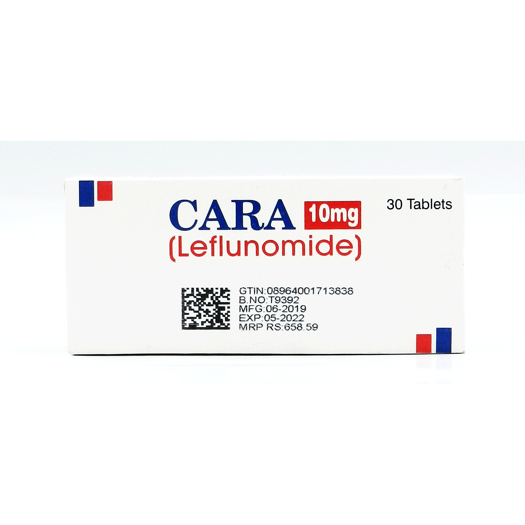 Cara tablet 10 mg 30’s