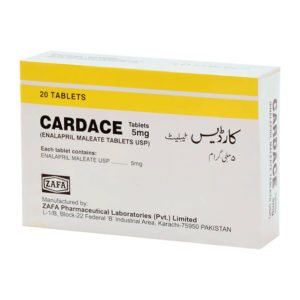 Cardace tablet 5 mg 2×10’s