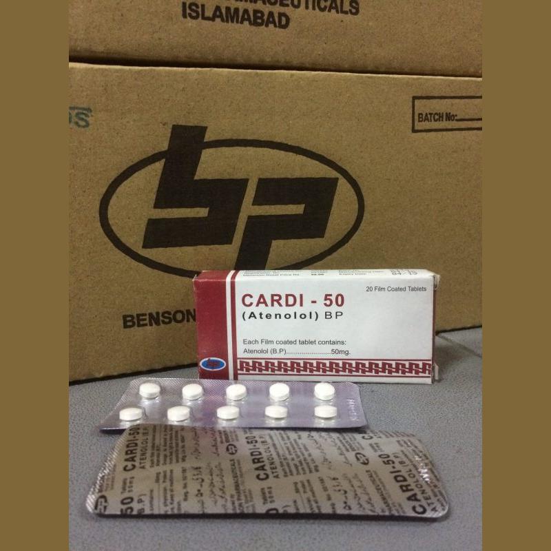 Cardi tablet 50 mg 20’s