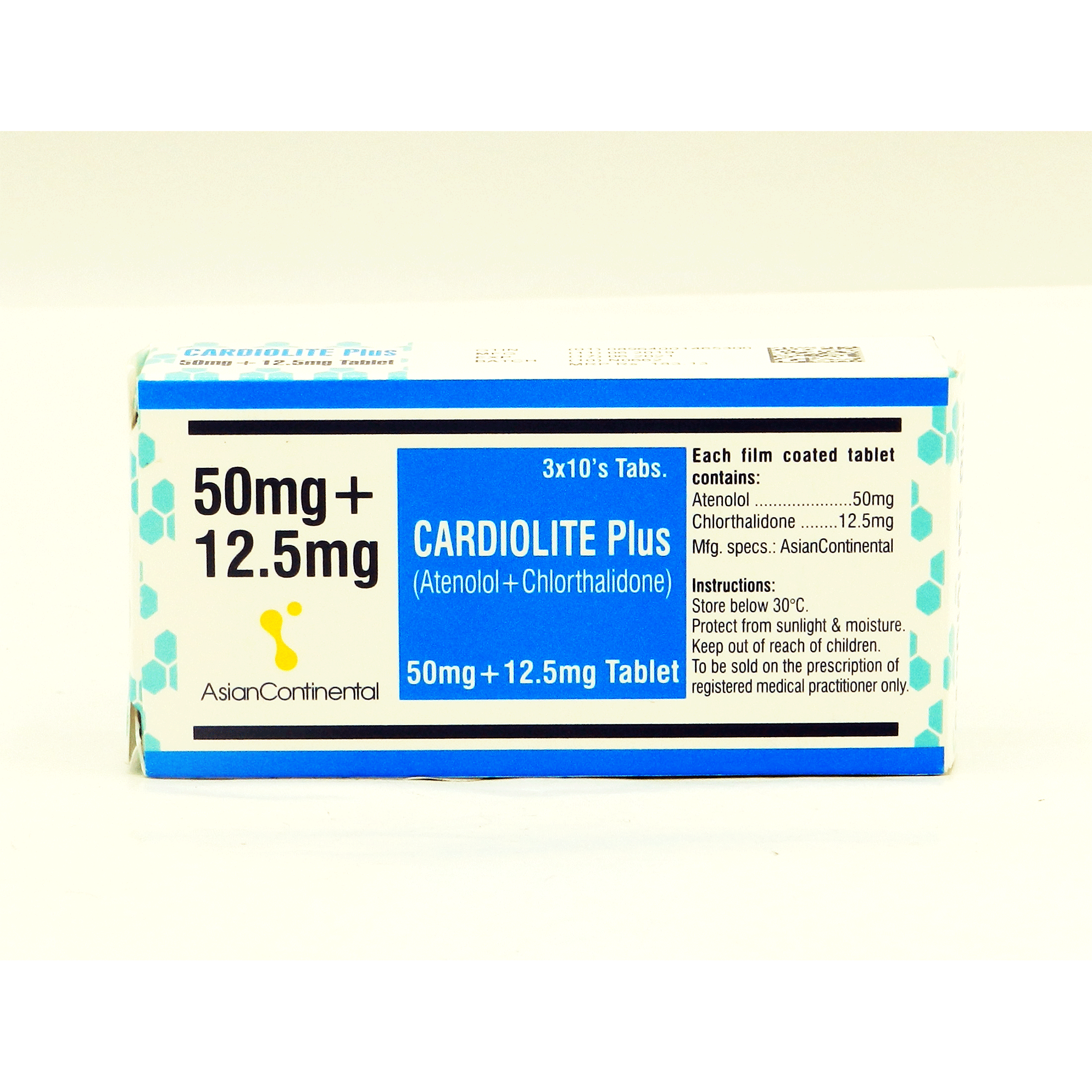 Cardiolite Plus tablet 50/12.5 mg 30’s