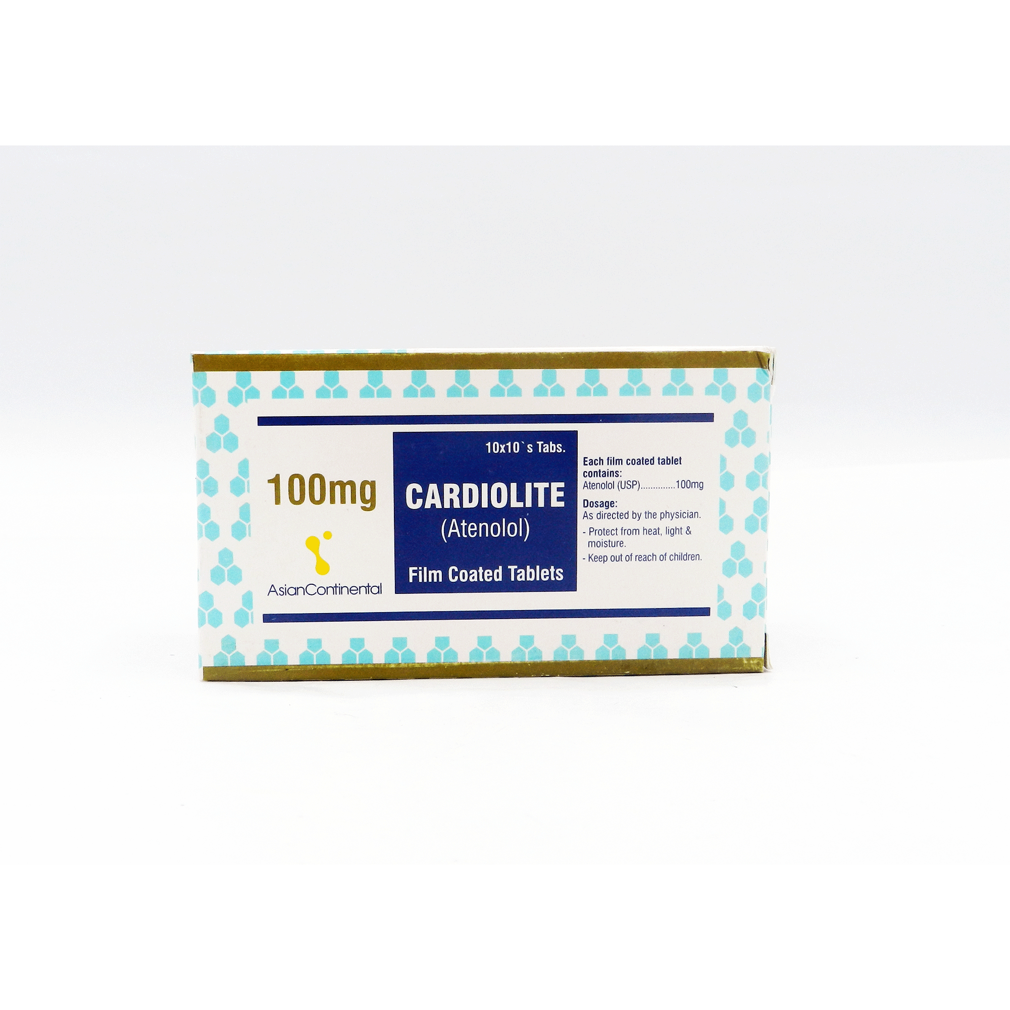 Cardiolite tablet 100 mg 100’s