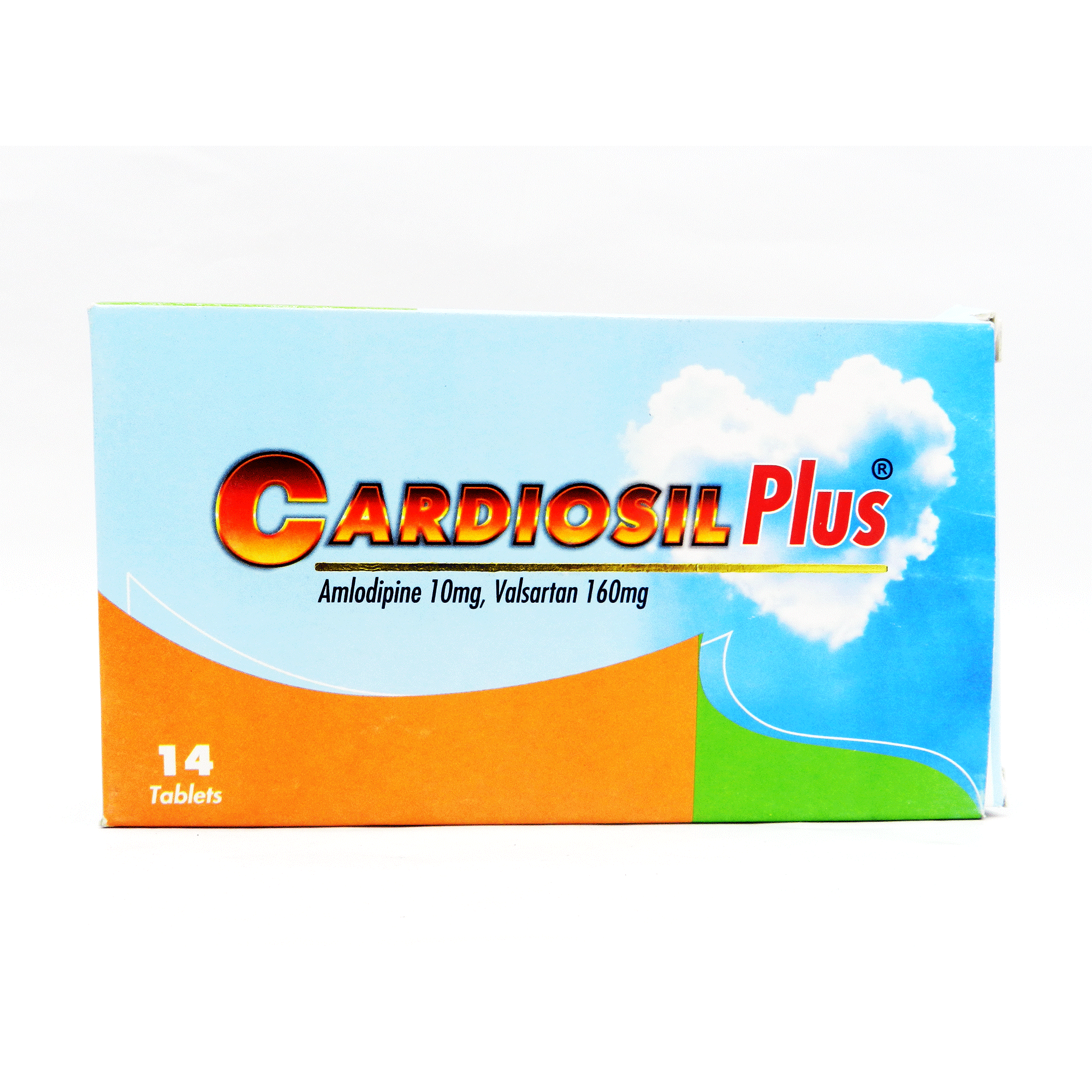 Cardiosil plus tablet 10/160 mg 14’s