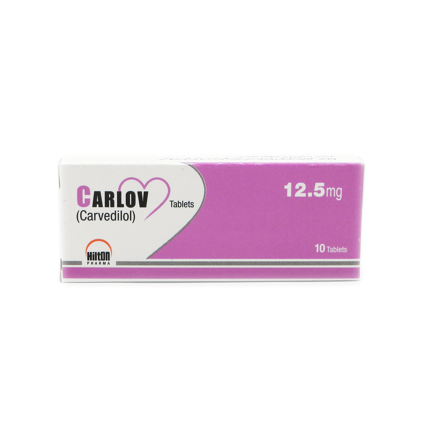 Carlov tablet 12.5 mg 10’s