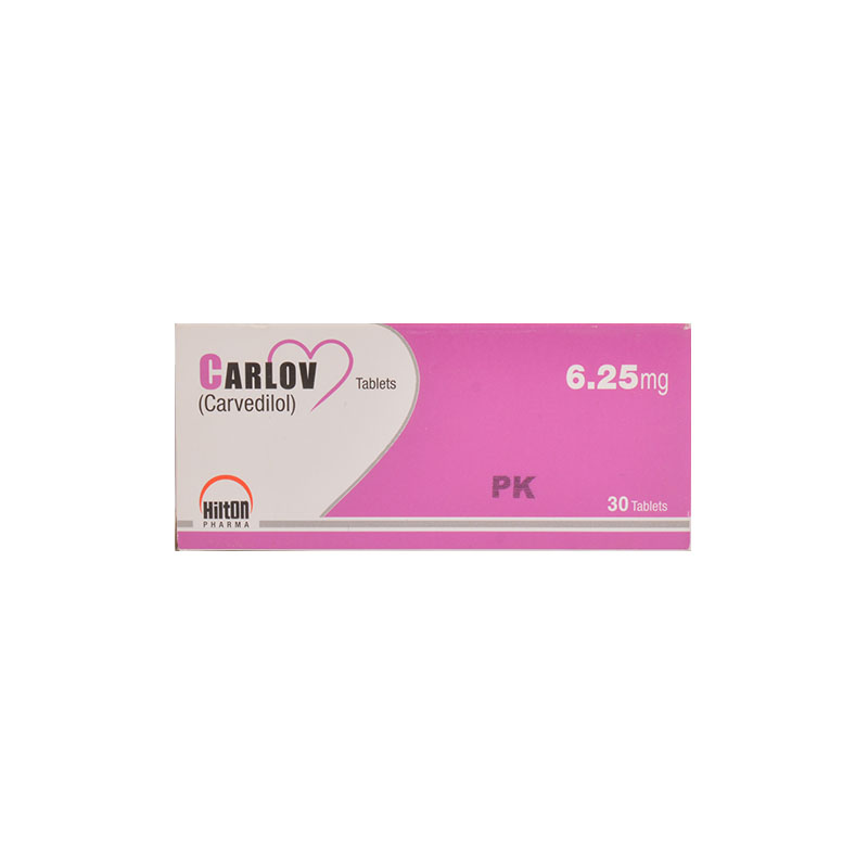 Carlov tablet 6.25 mg 30’s