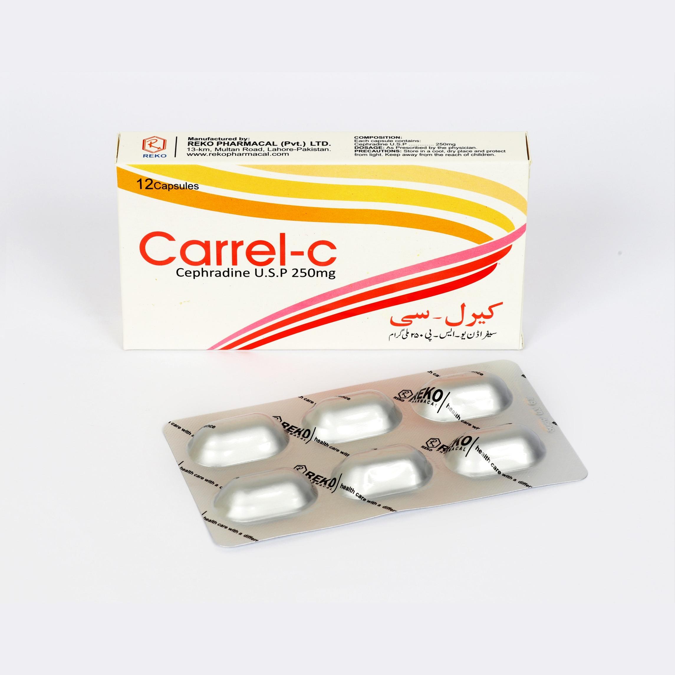 Carrel C capsule 250 mg 12’s