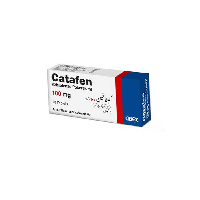 Catafen tablet 100 mg 2×10’s