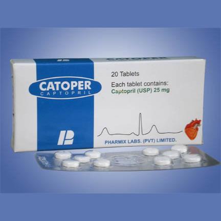 Catoper tablet 25 mg 2×10’s