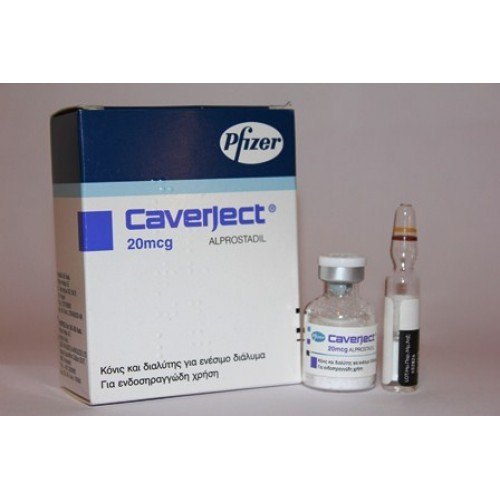 Caverject Injection 20 mcg 1 Vial imported