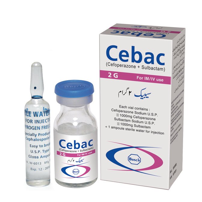 Cebac Injection 2 gm 1 Vial