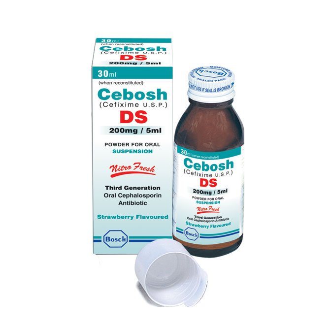 Cebosh suspension DS 200 mg 30 mL