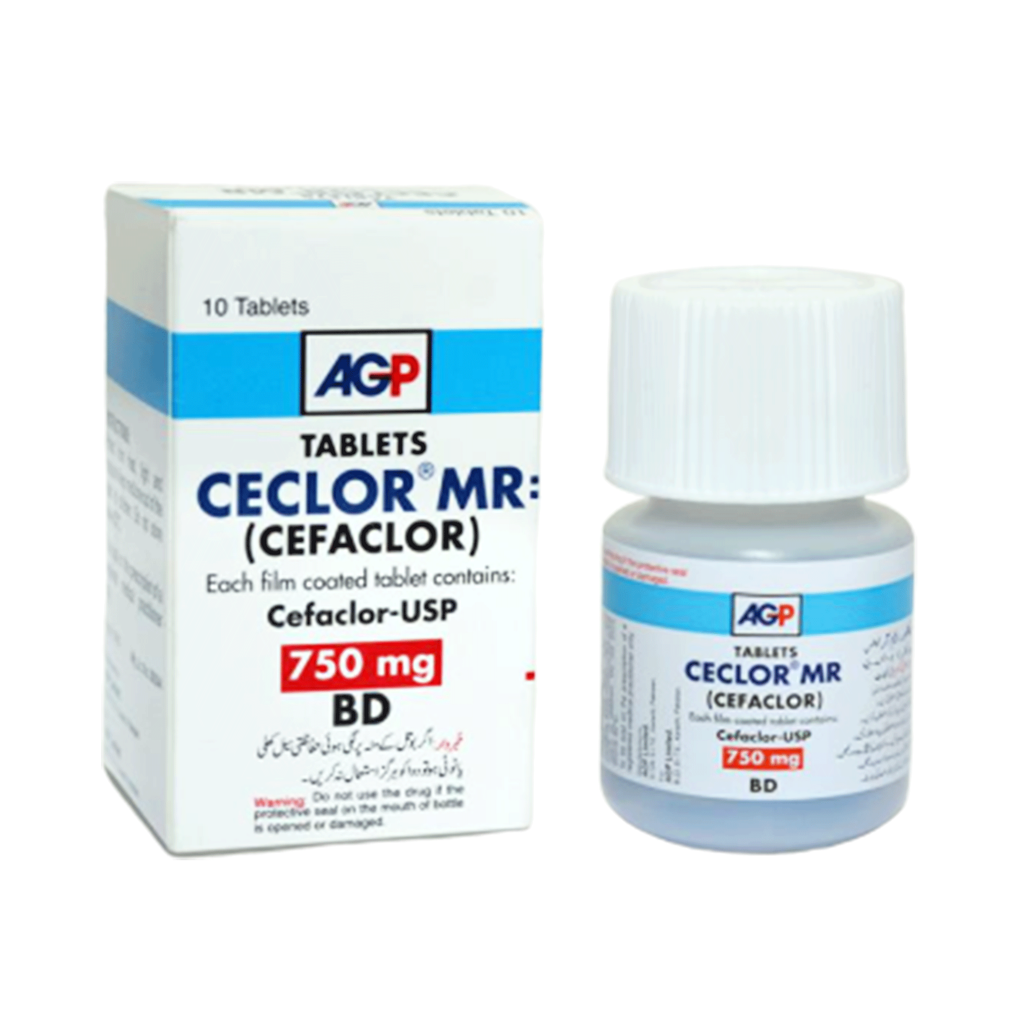 Ceclor tablet MR 750 mg 10’s