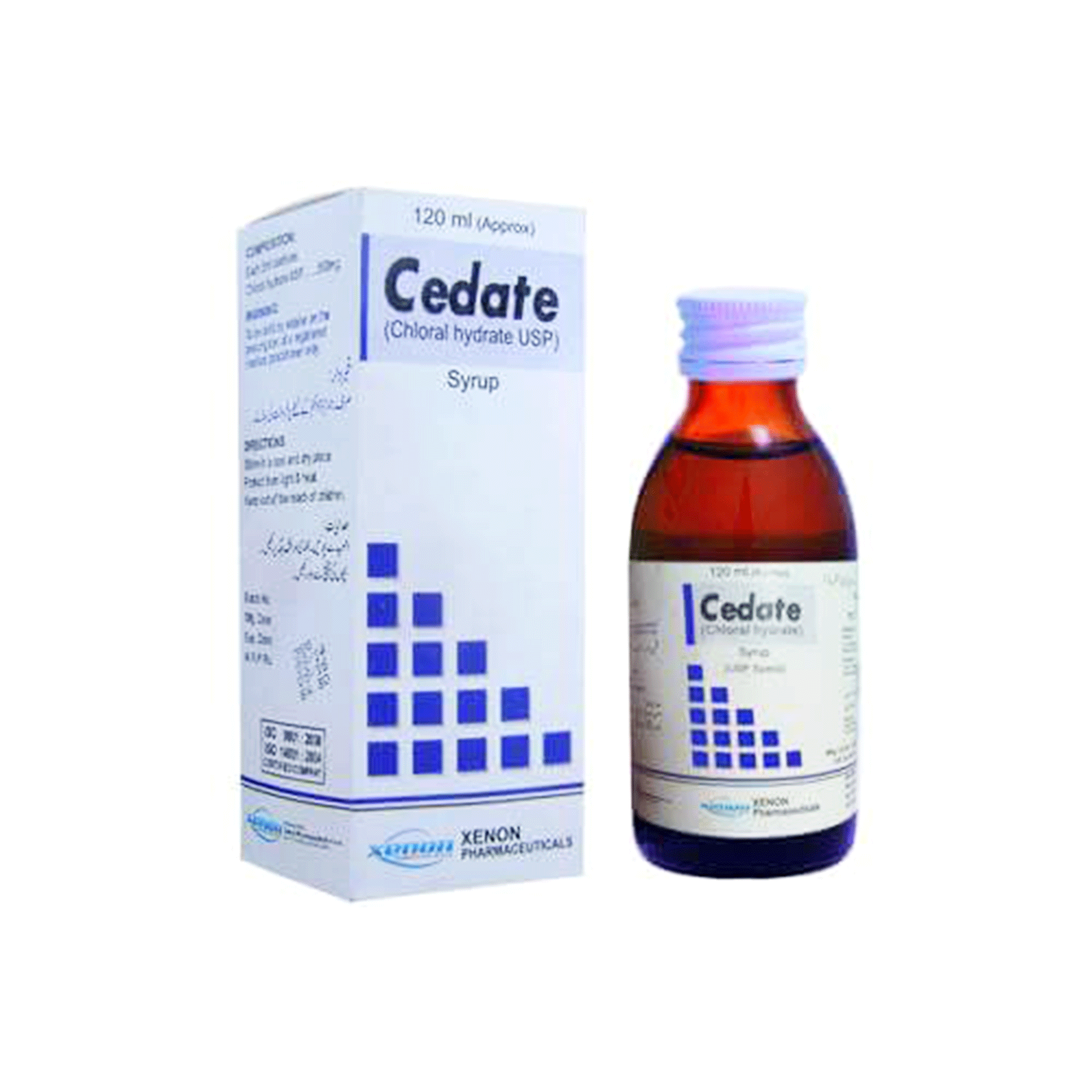 Cedate syrup 500 mg/5 mL 120 mL