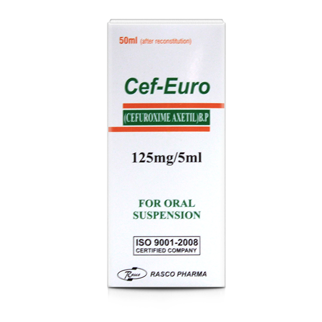 Cef-Euro suspension 125 mg 50 mL