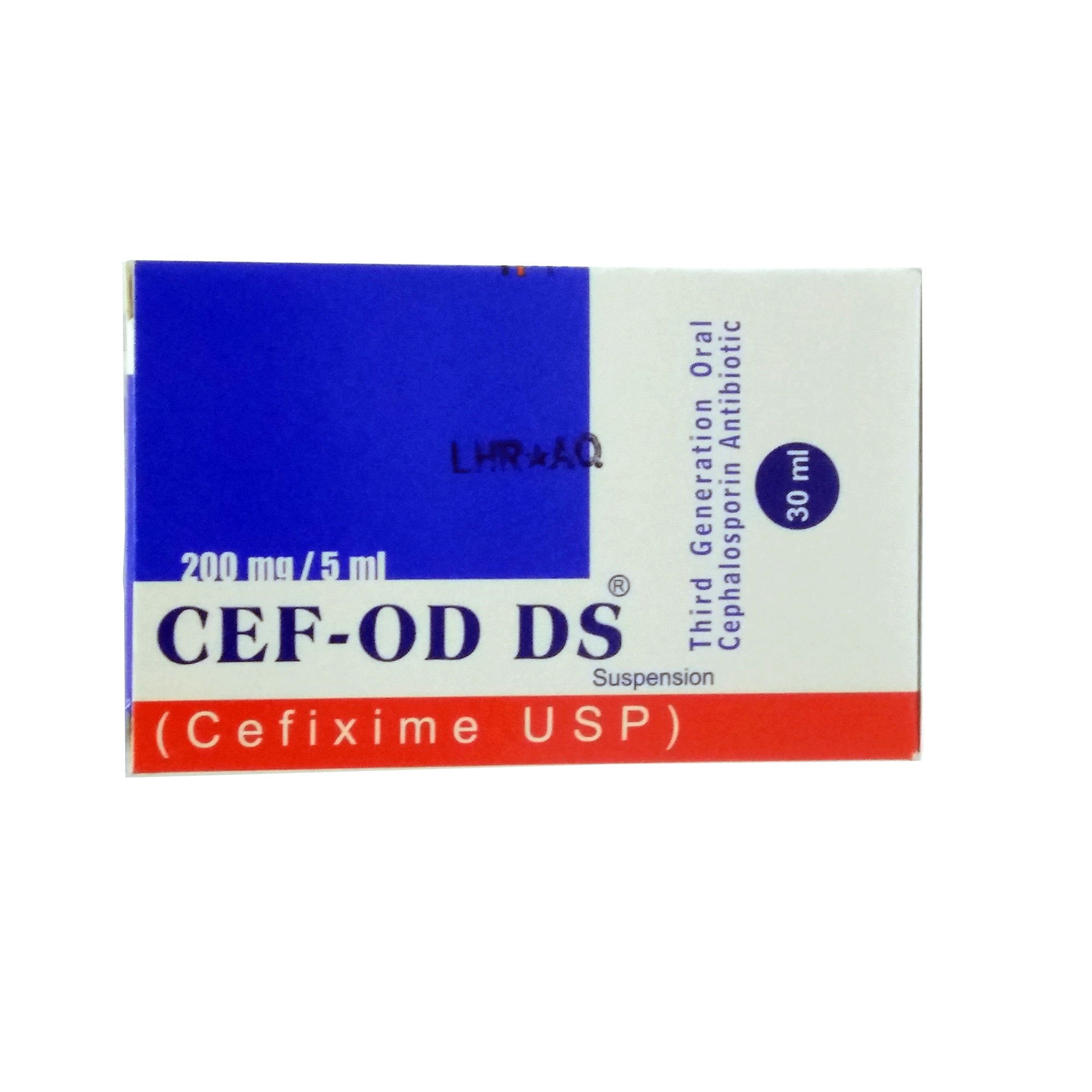 Cef-OD suspension 200 mg 30 mL