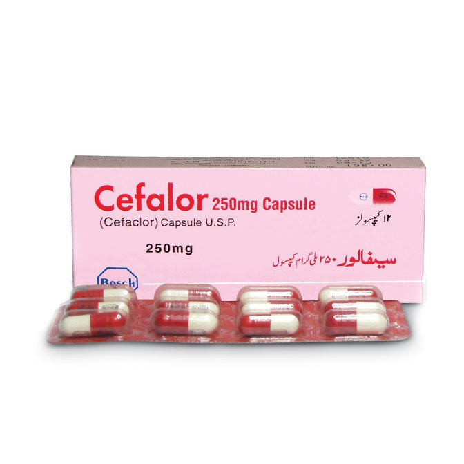 Cefalor capsule 250 mg 2×6’s