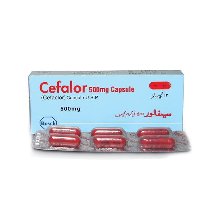Cefalor capsule 500 mg 2×6’s