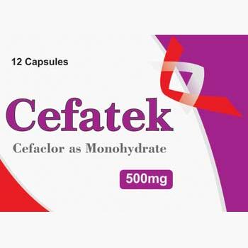 Cefatek capsule 500 mg 10’s