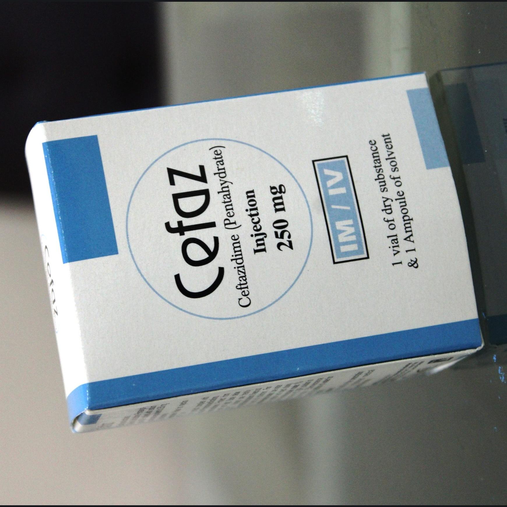 Cefaz Injection 250 mg 1 Vial