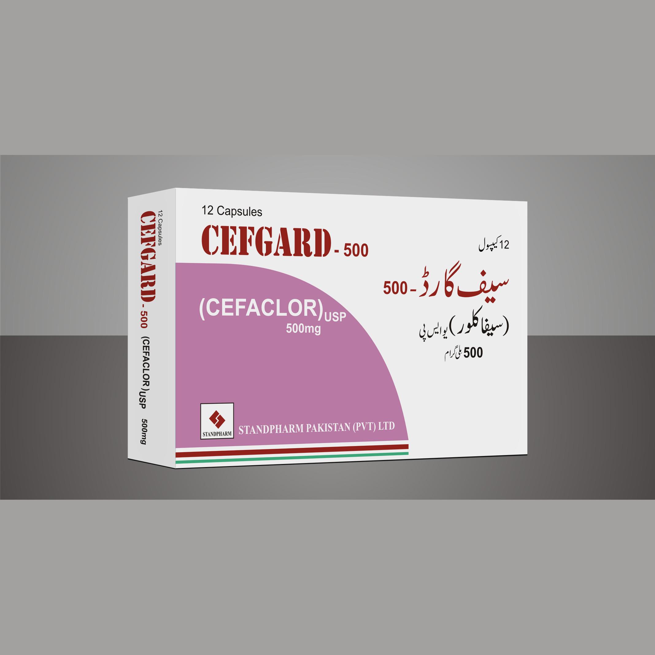 Cefgard capsule 500 mg 2×6’s