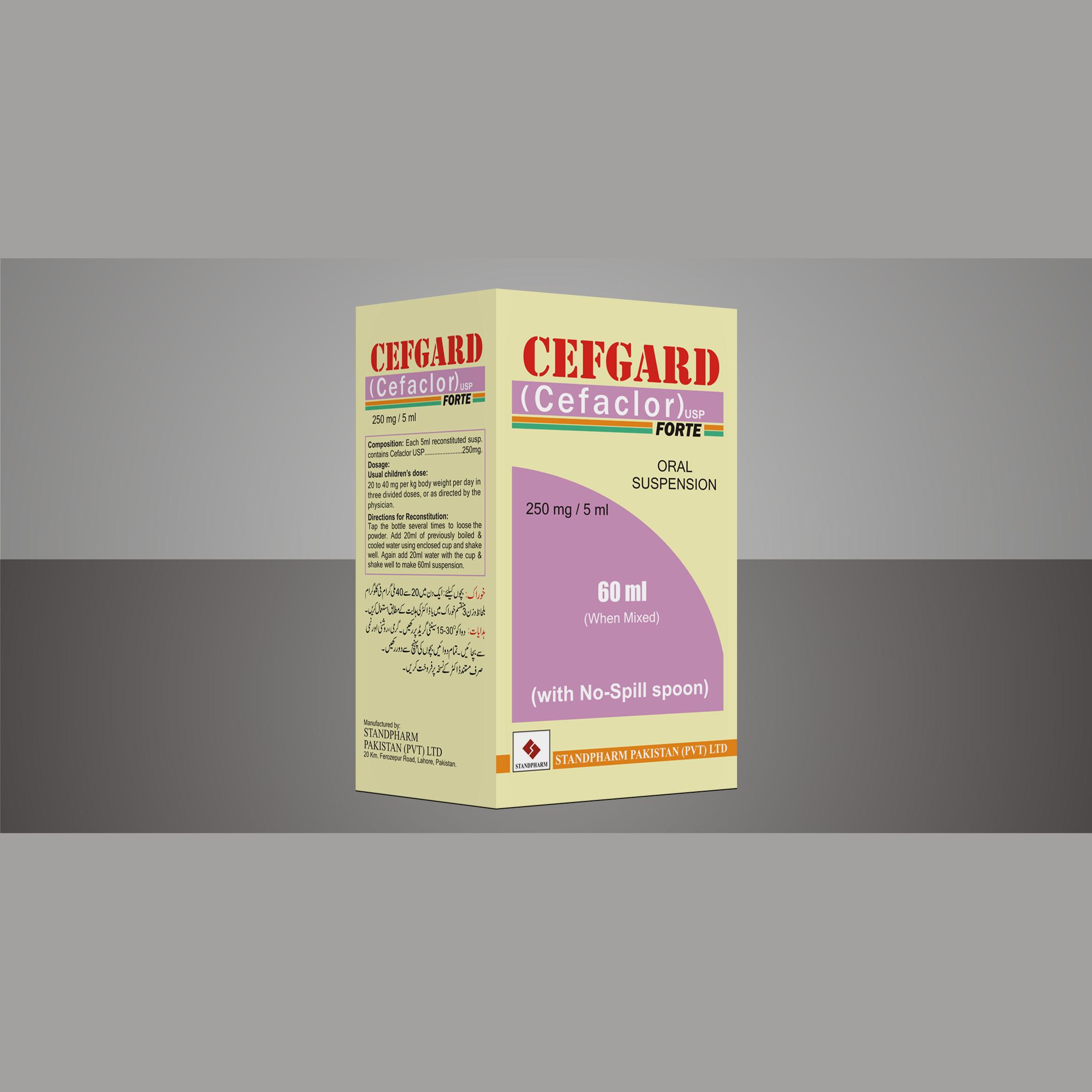 CEFGARD FORTE 250mg|5ml Suspension 60ml